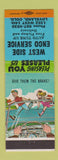 Matchbook Cover - West End Enco oil gas Loveland Colorado