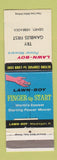 Matchbook Cover - Lawn Boy Lawn Mowers Gambles Sidney NE