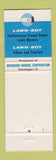 Matchbook Cover - Lawn Boy Lawn Mowers Gambles Sidney NE