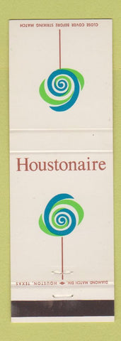 Matchbook Cover - Houstonaire Motor Inn Houston TX