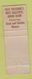 Matchbook Cover - Trail Coffee Shop Cheyenne WY WEAR