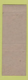 Matchbook Cover - Hotel Hilton Syracuse NY