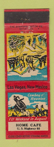 Matchbook Cover - Home Cafe Las Vegas NV