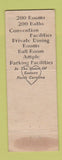 Matchbook Cover - Hotel Goldsboro NC WEAR