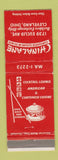 Matchbook Cover - Chinalane Chinese Restaurant Cleveland OH