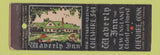 Matchbook Cover - Waverly Hinn Cheshire CT feature WEAR