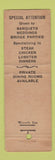 Matchbook Cover - Waverly Hinn Cheshire CT feature WEAR