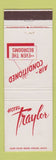 Matchbook Cover - Hotel Traylor Allentown PA