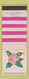 Matchbook Cover - Warwick Hotel Philadelphia PA Kirkeby