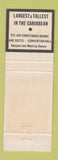 Matchbook Cover - Darlington Hotel San Juan Puerto Rico