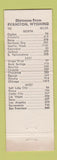 Matchbook Cover - New Motel Evanston WY WEAR