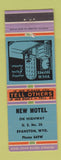 Matchbook Cover - New Motel Evanston WY