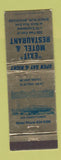 Matchbook Cover - Exit Motel Restaurant Birch Run MI WEAR