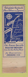 Matchbook Cover - Waverly Inn Cheshire CT Waterbury WEAR