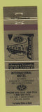 Matchbook Cover - International Motel Calais ME