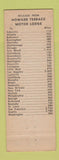 Matchbook Cover - Howard Terrace Motor Lodge Bristol VA