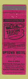 Matchbook Cover - Uptown Motel Fayetteville AR