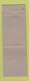 Matchbook Cover - Jean Tomatoes Essex St Market WEAR