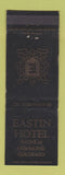 Matchbook Cover - Eastin Hotel Kremmling Colorado WEAR