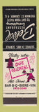 Matchbook Cover - Belval Restaurant Chinese Granby QC