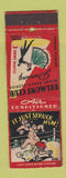Matchbook Cover - Belmont Club Miami Beach FL boxing WEAR