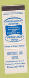 Matchbook Cover - Westgate Inn Motel Portage La Prairie MB
