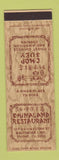 Matchbook Cover - Chinaland Chinese Restaurant Baltimore MD