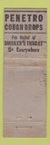 Matchbook Cover - St Joseph Aspirin WEAR