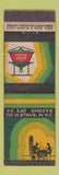 Matchbook Cover - Ye Eat Shoppe New York City feature WEAR
