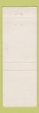 Matchbook Cover - International Inn Restaurant South San Francisco CA