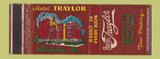 Matchbook Cover - Hotel Traylor Allentown PA