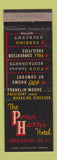 Matchbook Cover - Penn Harris Hotel Harrisburg PA