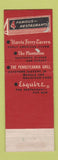 Matchbook Cover - Penn Harris Hotel Harrisburg PA