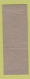 Matchbook Cover Sterling Hotels Allentown Montrose Wilkes Barre PA Binghamton NY