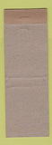 Matchbook Cover - Fort Bedford Inn Bedford PA