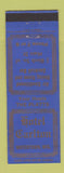 Matchbook Cover - Hotel Carlton Watertown WI