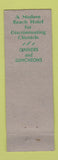 Matchbook Cover - Luke's Lodge Newport RI