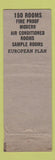 Matchbook Cover - Reese Wil Mond Hotel Harlingen TX