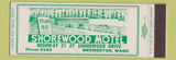 Matchbook Cover - Shorewood Motel Bremerton WA Full Length