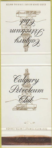 Matchbook Cover - Calgary AB Petroleum Club