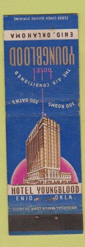 Matchbook Cover - Hotel Youngblood Enid OK WEAR