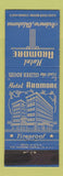 Matchbook Cover - Hotel Ardmore OK