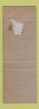 Matchbook Cover - McBride Hotel BC WEAR