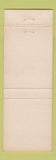 Matchbook Cover - 9 Mile & Coolidge Standard oil gas Oak Park MI