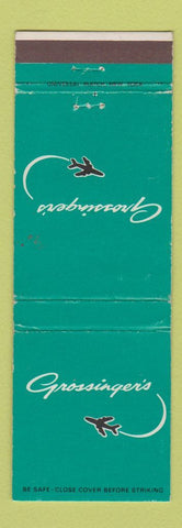 Matchbook Cover - Grossinger's NY Resort WEAR