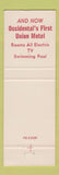Matchbook Cover - Union Hotel Occidental CA