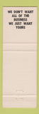 Matchbook Cover - Judy Lin Motel Harlingen TX