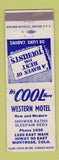Matchbook Cover - Western Motel Montrose Colorado