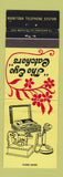 Matchbook Cover - Manitoba Telephone System MB