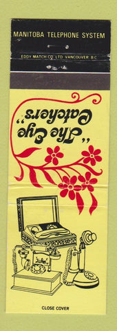 Matchbook Cover - Manitoba Telephone System MB